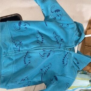 GAP Blue Dinosaur Kids Jacket